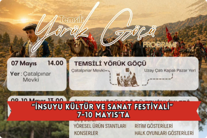 “İnsuyu Kültür ve Sanat Festivali” 7-10 Mayıs’ta