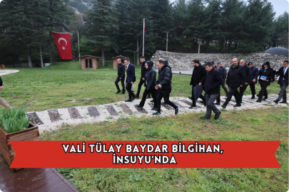 Vali Tülay Baydar Bilgihan, İnsuyu’nda