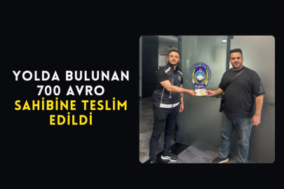 Yolda Bulunan 700 Avro Sahibine Teslim Edildi