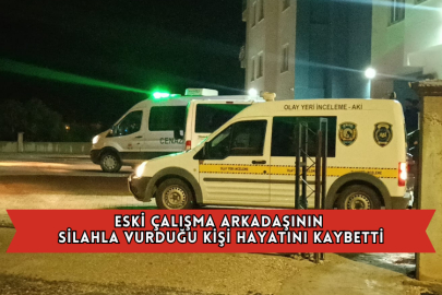 Eski Çalışma Arkadaşının Silahla Vurduğu Kişi Hayatını Kaybetti