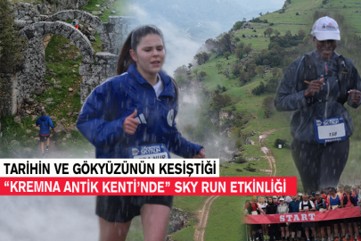 Tarihin Ve Gökyüzünün Kesiştiği  “Kremna Antik Kenti’nde” Sky Run Etkinliği