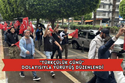 "Türkçülük Günü" Dolayısıyla Yürüyüş Düzenlendi