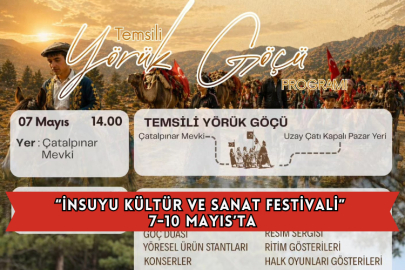 “İnsuyu Kültür ve Sanat Festivali” 7-10 Mayıs’ta