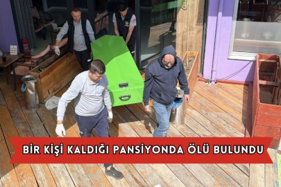 Bir Kişi Kaldığı Pansiyonda Ölü Bulundu