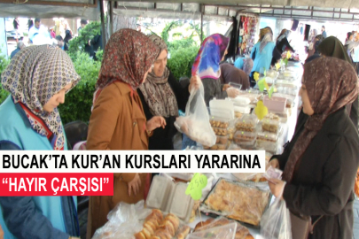 Bucak’ta Kur’an Kursları Yararına “Hayır Çarşısı”