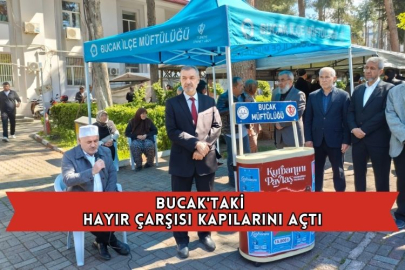 Bucak'taki Hayır Çarşısı Kapılarını Açtı