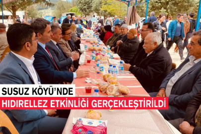 Susuz Köyü’nde Hıdırellez Etkinliği Gerçekleştirildi