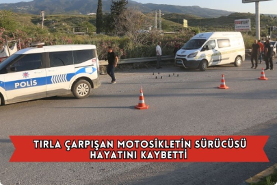 Tırla Çarpışan Motosikletin Sürücüsü Hayatını Kaybetti