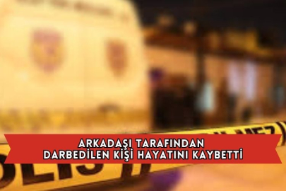 Arkadaşı Tarafından Darbedilen Kişi Hayatını Kaybetti