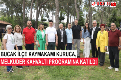 Bucak İlçe Kaymakamı Kuruca, MELKÜDER Kahvaltı Programına Katıldı