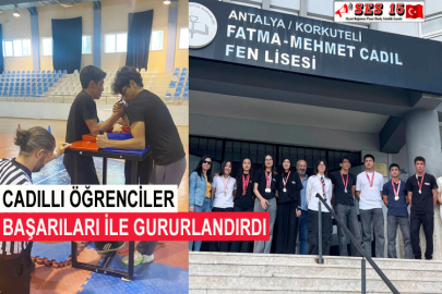 Cadıllı Öğrenciler Başarıları İle Gururlandırdı