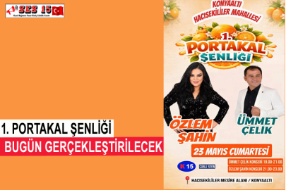 1. Portakal Şenliği Bugün Gerçekleştirilecek