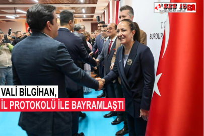 Vali Bilgihan, İl Protokolü İle Bayramlaştı