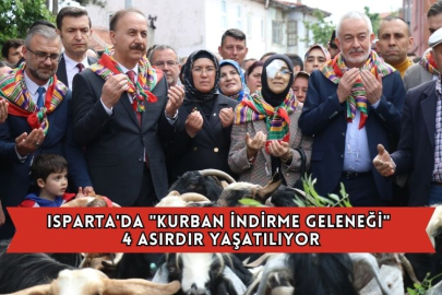 Isparta'da "Kurban İndirme Geleneği" 4 Asırdır Yaşatılıyor