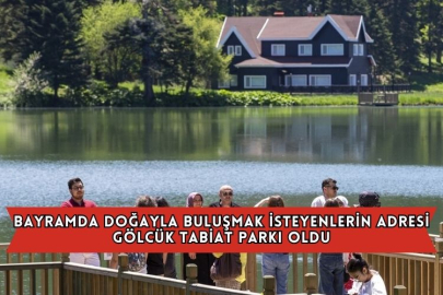 Bayramda Doğayla Buluşmak İsteyenlerin Adresi Gölcük Tabiat Parkı Oldu