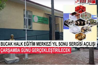Bucak Halk Eğitim Merkezi Yıl Sonu Sergisi Açılışı Çarşamba Günü Gerçekleştirilecek