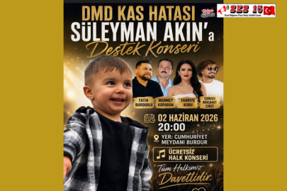 DMD Hastası Süleyman Akın’a Destek Konseri