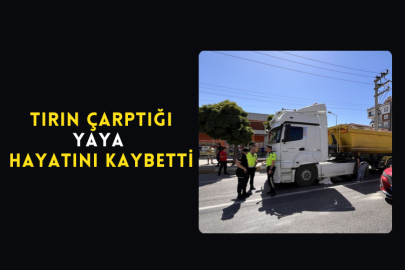 Tırın Çarptığı Yaya Hayatını Kaybetti