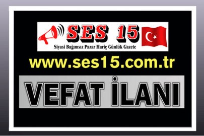 Bucak Vefat  Fatmana ÇELİK (90)