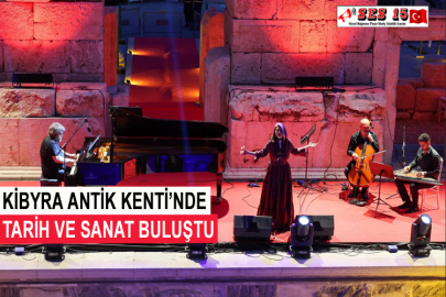 Kibyra Antik Kenti’nde Tarih Ve Sanat Buluştu