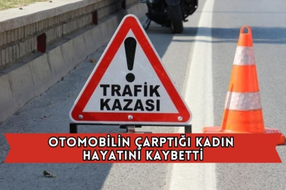 Otomobilin Çarptığı Kadın Hayatını Kaybetti