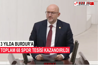 3 Yılda Burdur’a Toplam 68 Spor Tesisi Kazandırıldı