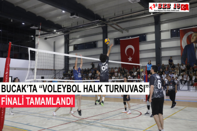 Bucak’ta “voleybol Halk Turnuvası” Finali Tamamlandı