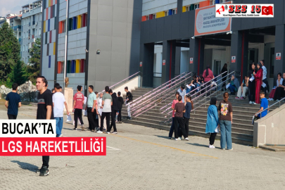 Bucak’ta LGS Hareketliliği