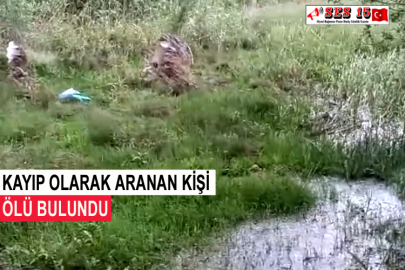 Kayıp Olarak Aranan Kişi Ölü Bulundu