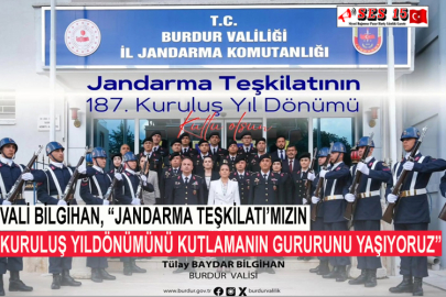Vali Bilgihan, “jandarma Teşkilatı’mızın Kuruluş Yıldönümünü Kutlamanın Gururunu Yaşıyoruz”