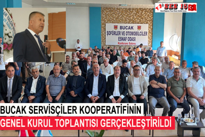 Bucak Servisçiler Kooperatifinin Genel Kurul Toplantısı Gerçekleştirildi
