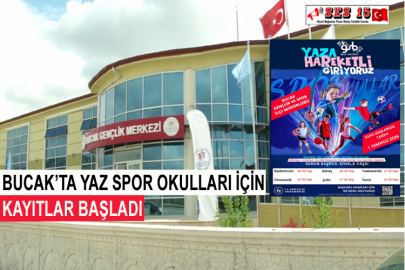 Bucak’ta Yaz Spor Okulları İçin Kayıtlar Başladı