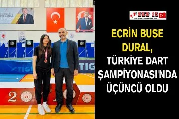 Ecrin Buse Dural, Türkiye Dart Şampiyonası'nda Üçüncü Oldu