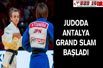 Judoda Antalya Grand Slam Başladı