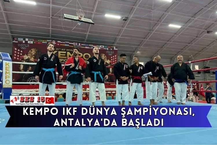 Kempo IKF Dünya Şampiyonası, Antalya'da Başladı