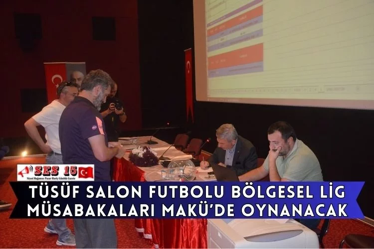 TÜSÜF Salon Futbolu Bölgesel Lig Müsabakaları MAKÜ’de Oynanacak